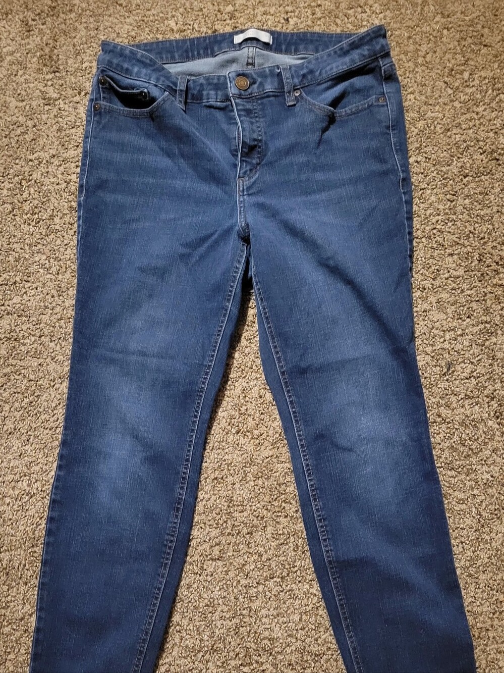Lauren Conrads Classic Women's Blue Stretch Jeans Size 16